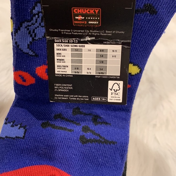 CHUCKY Crews Socks - Picture 6 of 6